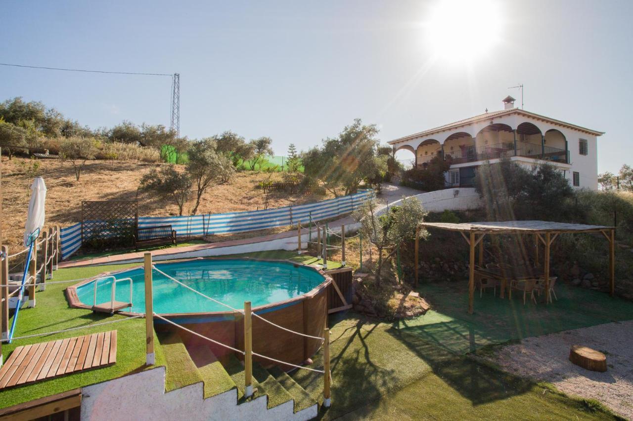 Finca Pil - Casa Rural Con Piscina Riogordo Luaran gambar